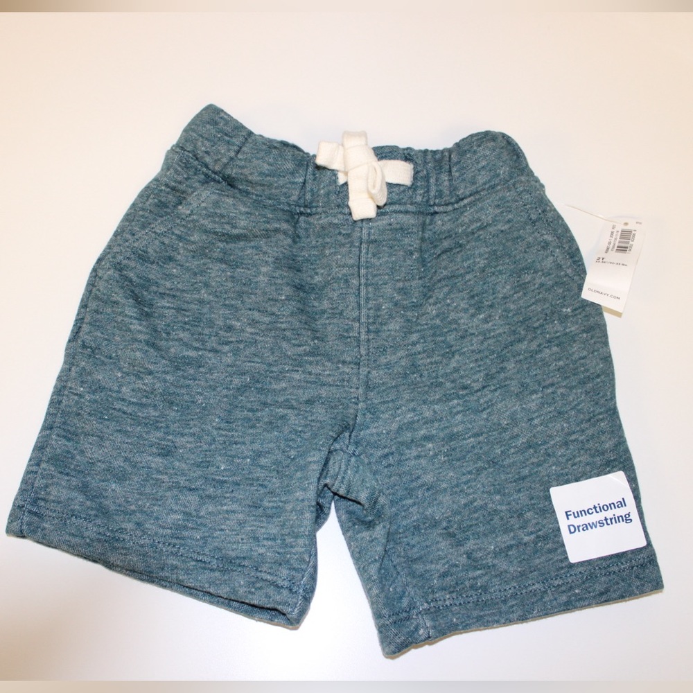 Functional- Drawstring twill shorts